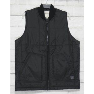 Weatherproof Vintage Mens Quilted Puffer Vest • Black • Size M • NWT
